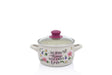 Metalac Oala Oala Metalac Spring 380505 | 2.2L, Capac Sticla, Emailata, 16cm