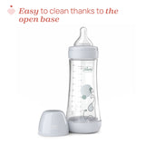Biberon Chicco Perfect5 300ml, Biofunctional, Anti-colici, Tetina Silicon, Flux Rapid, Unisex, 4luni
