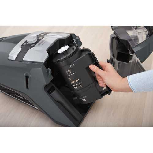 Aspirator fara Sac Miele Blizzard CX1 PowerLine | 890W, 2 L, Vortex, ComfortClean, Gri Grafit