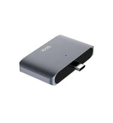 BOOX Hub USB-C BOOX OTG/TF/SD Smart Card Reader pentru E-book Reader Onyx Boox Gri