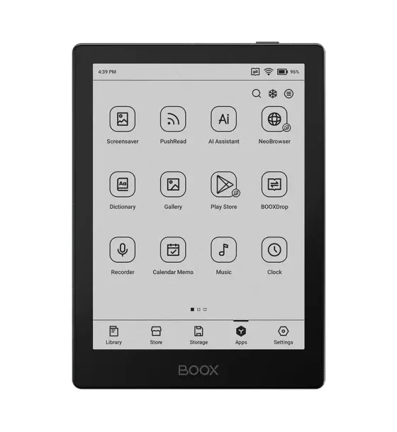BOOX Tableta grafica Tabletă Grafică BOOX MOBBOXGO6WH | 2GB, 2GB RAM, Negru