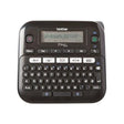 BROTHER Aparat de etichetare Brother P-touch PT-D210VP, tastatură QWERTY, ecran LCD, compatibil benzi TZe, cu husă de transport