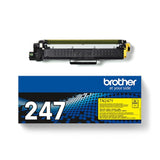 BROTHER Cartuș toner original Brother TN-247Y, Galben, pentru imprimante compatibile Brother (TN247Y)