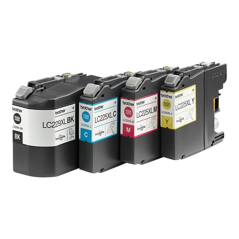 BROTHER Pachet cartușe cerneală originale Brother LC-229XLVALBP (LC229XL) Black + Color, randament XL