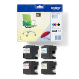 BROTHER Pachet cartușe cerneală originale Brother LC-229XLVALBP (LC229XL) Black + Color, randament XL