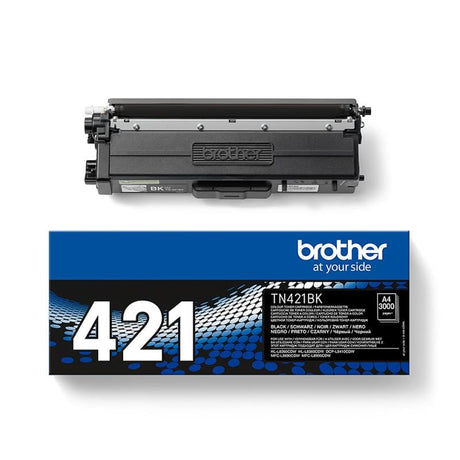 BROTHER Toner Original Brother TN-421BK (TN421) Negru, Randament 3.000 Pagini