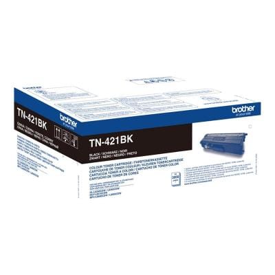 BROTHER Toner Original Brother TN-421BK (TN421) Negru, Randament 3.000 Pagini