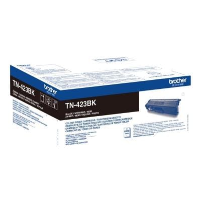 BROTHER Toner Original Brother TN-423BK Negru, randament 6.500 pagini (TN423BK)