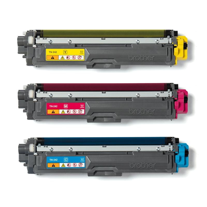 BROTHER Pachet Toner Original Brother TN-242CMY (Cyan/Magenta/Yellow) TN242 Value Pack pentru Imprimante Brother Compatibile