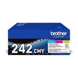 BROTHER Pachet Toner Original Brother TN-242CMY (Cyan/Magenta/Yellow) TN242 Value Pack pentru Imprimante Brother Compatibile