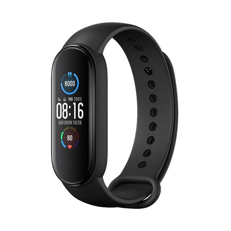 PC-Doc.ro Accesorii fitness Bratara Fitness Xiaomi Mi Smart Band 5 | 1.1" AMOLED, Monitorizare Puls 24/7, 11 Moduri Sport, 5ATM