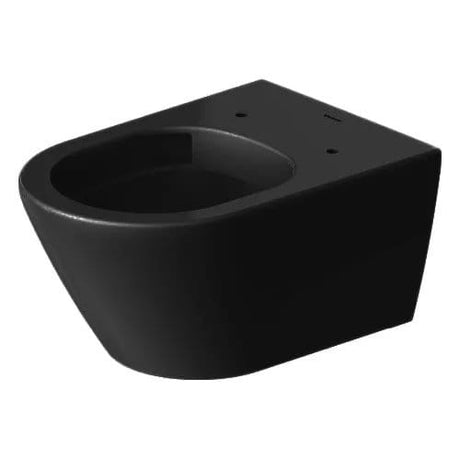 Duravit Vas wc Duravit, Toilet WM 540 mm D-Neo anthracite matt,wd,riml.,D-fix incl, washdown, rimless, Durafix incl., suspendat, evacuare orizontala, fara capac 0021691394), antracit mat