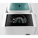 Morphy Richards Statie de calcat, Morphy Richards, Power steam Intellitemp, 2600W, 5 bar, 1.5l functie Intellitemp, Talpa Ceramica, 110g/min, 190g debit de abur continuu, Alb/Verde