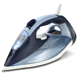 Philips Fier de calcat Philips Azur DST7020/20, 2800W, debit de abur continuu de 50g/min si jet de abur de 250 g, talpa SteamGlide Plus, rezervor de 300ml si sistem de curatare automata cu rezervor integrat pentru calcar, albastru