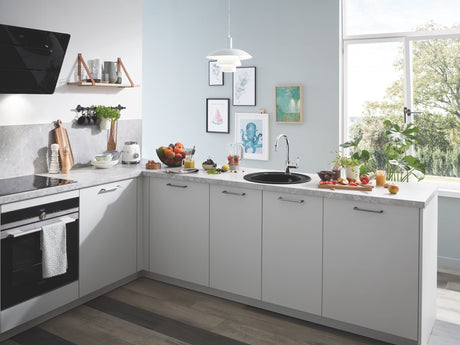 Grohe Ustensile de bucatarie profesionale Chiuveta Bucatarie Grohe 31656AP0 | K200, 1 Cuva, Compozit Quartz, Negru