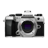 Camera Foto OM System OM-5 V210070SW000 | Body, 20MP, 4K, Argintiu