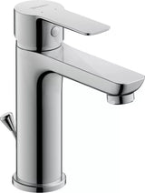 Duravit Baterie lavoar Duravit, A.1 Single lever basin mixer M, monocomanda, marime M, cartus ceramic, set evacuare cu tija, crom