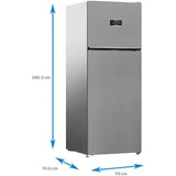 Beko Frigider Frigider Beko B3RDNE504HXB | 477L, Clasa E, No Frost, HarvestFresh, 70x74.6x186.5cm