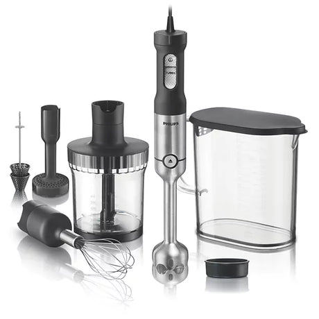 PC-Doc.ro Blender Blender de mana Philips HR1655/90 | 600W, 20 viteze + Turbo, tocator XL, bol 1.7L