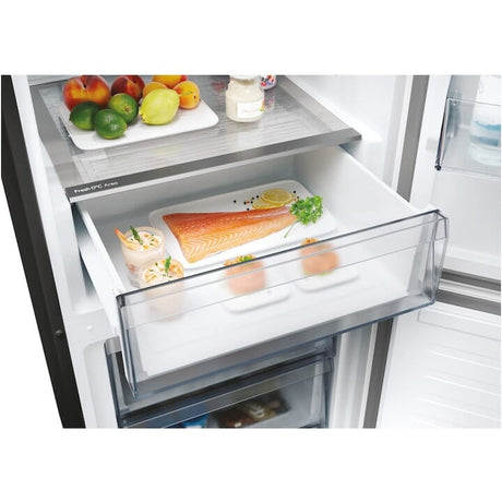 Candy Combina frigorifica Combina frigorifica Candy ECN2CQTEB186 | 350L, No Frost, WiFi, Clasa E, Negru, 59.5x66.7x185cm