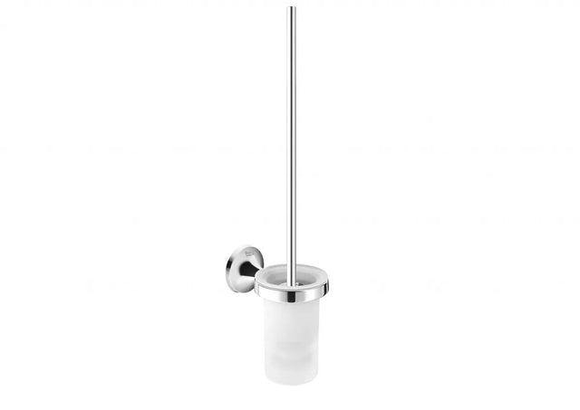 Roca Set perie WC Roca, Gama Classica, montare pe perete, elemente fixare ascunse, crom