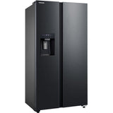 TOSHIBA Frigider Side by Side Toshiba 582 l (380+202), Clasa E, No Frost, Ice Maker 3 în 1, Wi‑Fi, Inox Negru