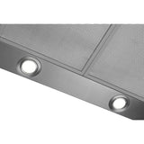 Hansa Hota semineu Hota Semineu Hansa OKP6321ZH | 60cm, 420m3/h, 1 Motor, Inox