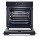 CANDY Cuptor incorporabil HAIER H6, Electric, Autocuratare pirolitica si hidrolitica, 78 l, Clasa A++, Wi-Fi, negru