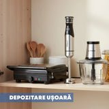 Daewoo SDA Gratar electric Gratar Electric Daewoo SDA DG2000X | 2000W, Placi 29.5x26.5cm, Termostat
