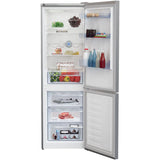 Beko Combina frigorifica Combina frigorifica Beko RCSA406K40XBN | 388L, Clasa E, LED, Metal Look, 59.5x66.5x202.5cm