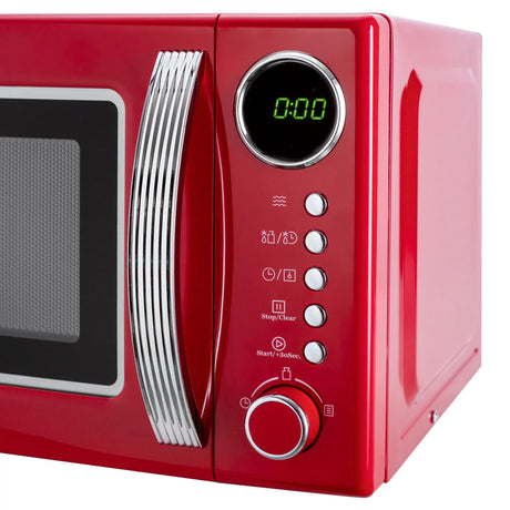 Daewoo Cuptor microunde Cuptor Microunde Daewoo KOR-6S2BR-1 | 20L, 700W, 8 Programe, Rosu