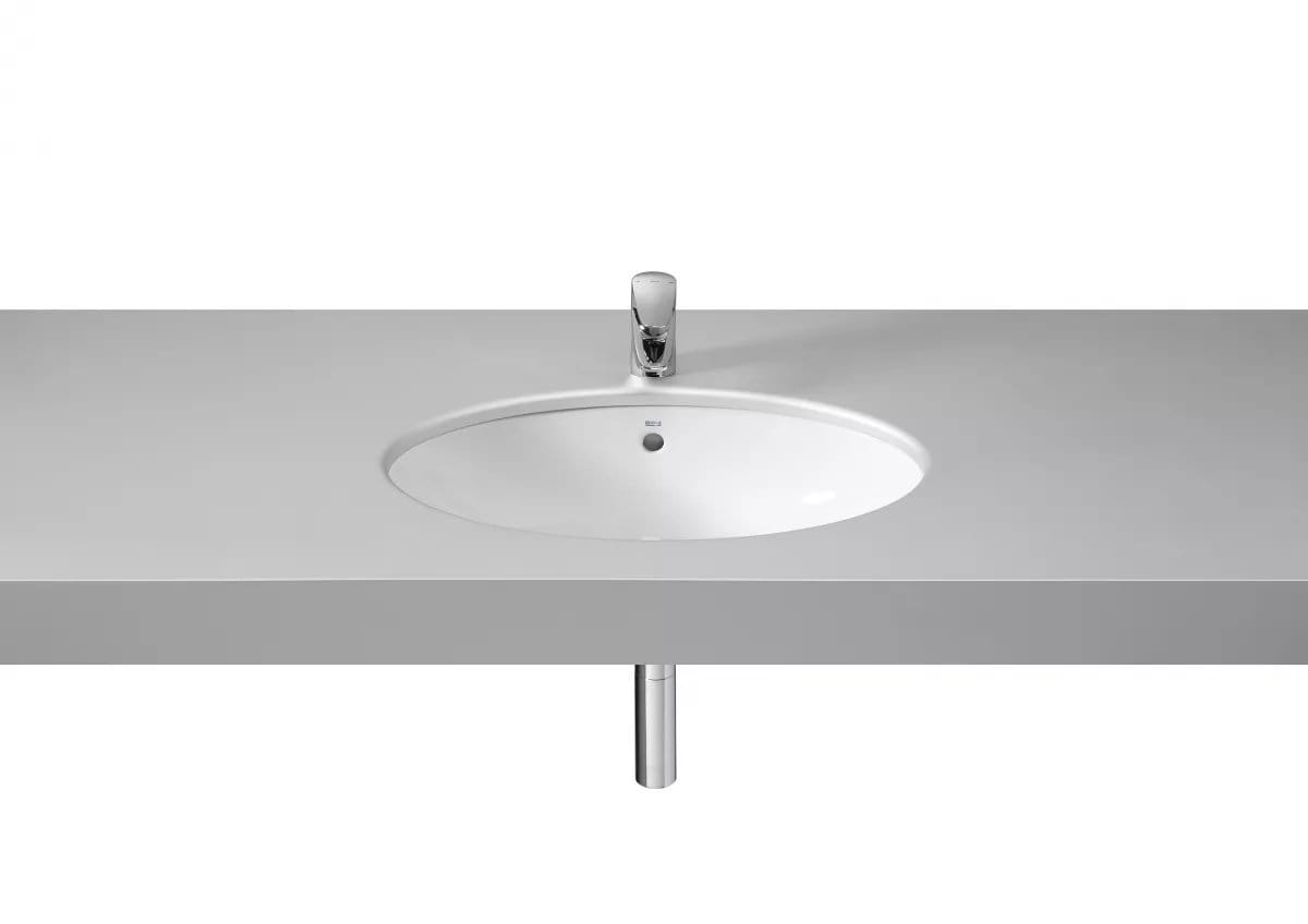 Roca Lavoar Lavoar Roca Berna A327871001 | Rotund, Sub Blat, 564x424x180mm, Alb