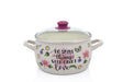 Metalac Oala Oala Metalac Spring 380509 | 5.4L, Capac Sticla, Emailata, 22cm