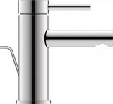 Duravit Baterie lavoar Duravit, Circle single lever basin mixer S with pull-rod, monocomanda, marime S, cartus ceramic, set evacuare cu tija, crom