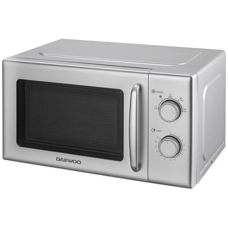 Daewoo Cuptor microunde Cuptor cu Microunde Daewoo KOR-6S20S-2 | 20L, 700W, 5 Niveluri, Silver