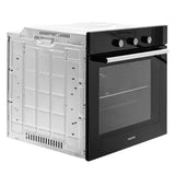 Nobeltek Cuptor incorporabil Cuptor incorporabil Nobeltek NBIO-614BK-1 | 5 functii, 3 butoane, timer mecanic, 56L