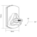 Cabletech Suport boxa Boxă Cabletech UCH0122-1 | 10kg, 4", Negru