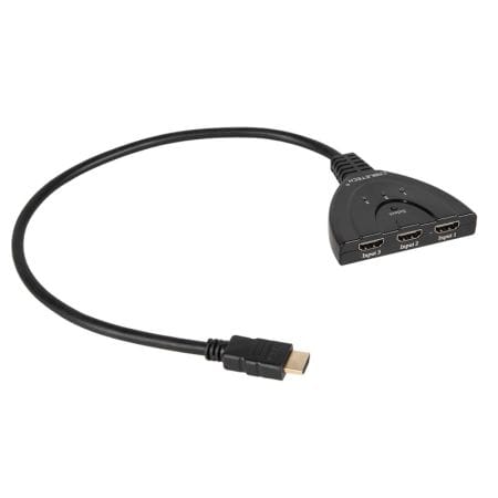Cabletech Cablu HDMI Cabletech - Adaptor HDMI Cablu 3 Intrari 1 Iesire | ZLA0310