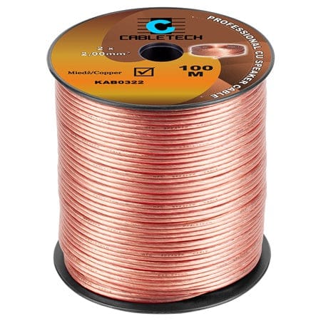 Cabletech Cablu Cabletech - Cablu Difuzor 2.0MM CU Transparent | KAB0322