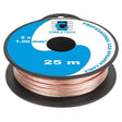 Cabletech Cablu Cabletech - Cablu Difuzor CCA 2x1.00mm Transparent 25M | KAB0396