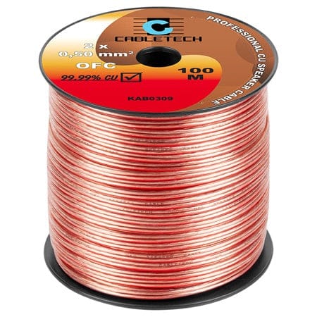Cabletech Cablu Cabletech - Cablu Difuzor OFC CU 0.5MM | KAB0309