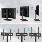 Cabletech Suport TV Suport TV Cabletech UCH0022-S | 40kg, 55", Negru