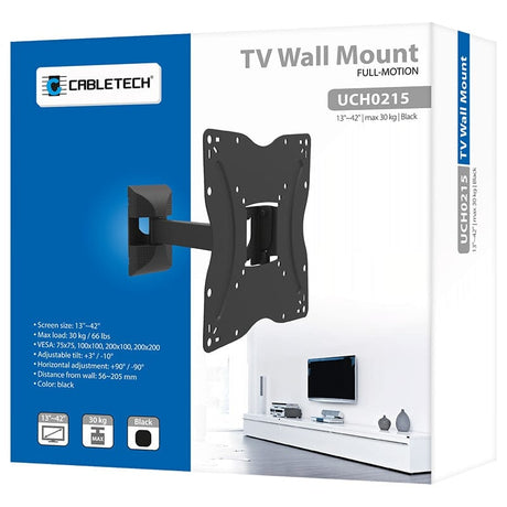 Cabletech Suport TV Suport TV Cabletech UCH0215 | 30kg, 13", Negru