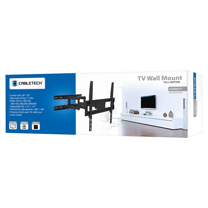 Cabletech Suport TV Suport TV Cabletech UCH0217 | 35kg, Negru