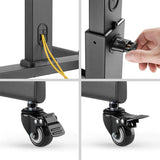 Cabletech Suport TV Suport TV Cabletech UCH0218 | 35kg, 55", Negru