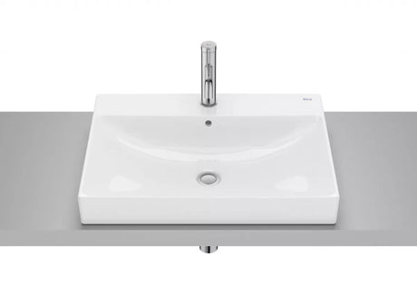 Roca Lavoar Lavoar Roca Ona A32768N000 | 60x45cm, Montare Blat, Fineceramic, Alb