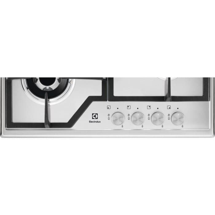 Electrolux Plita incorporabila Plita incorporabila Electrolux KGG753753K | Gaz, 5 arzatoare, Aprindere electrica, Gratare fonta