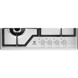 Electrolux Plita incorporabila Plita incorporabila Electrolux KGG753753K | Gaz, 5 arzatoare, Aprindere electrica, Gratare fonta
