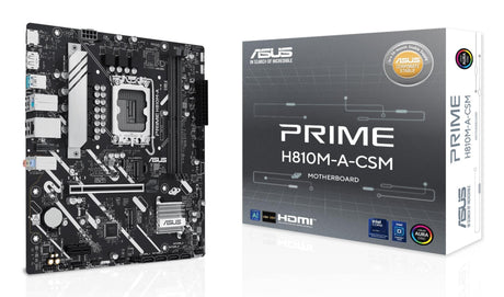 Asus Placa de baza Placa de Baza ASUS PRIME H810M-A-CSM | mATX, Socket Intel, DDR5