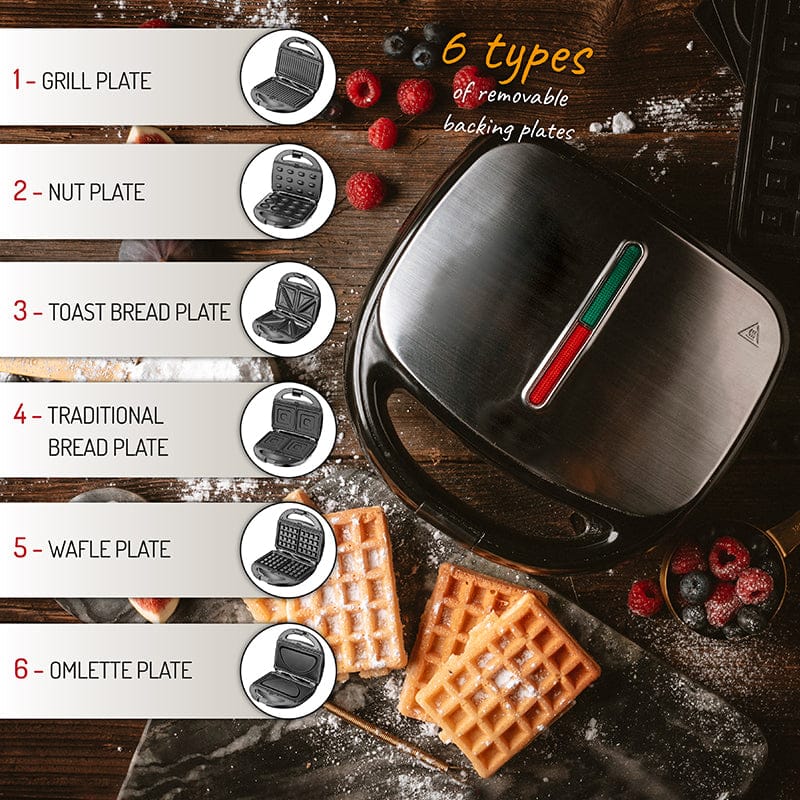 Camry Sandwich maker Sandwich Maker Camry CR3057 | 1200W, 70cm, Inox